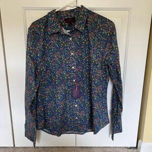 J. Crew Liberty Fabrics Floral Button Down